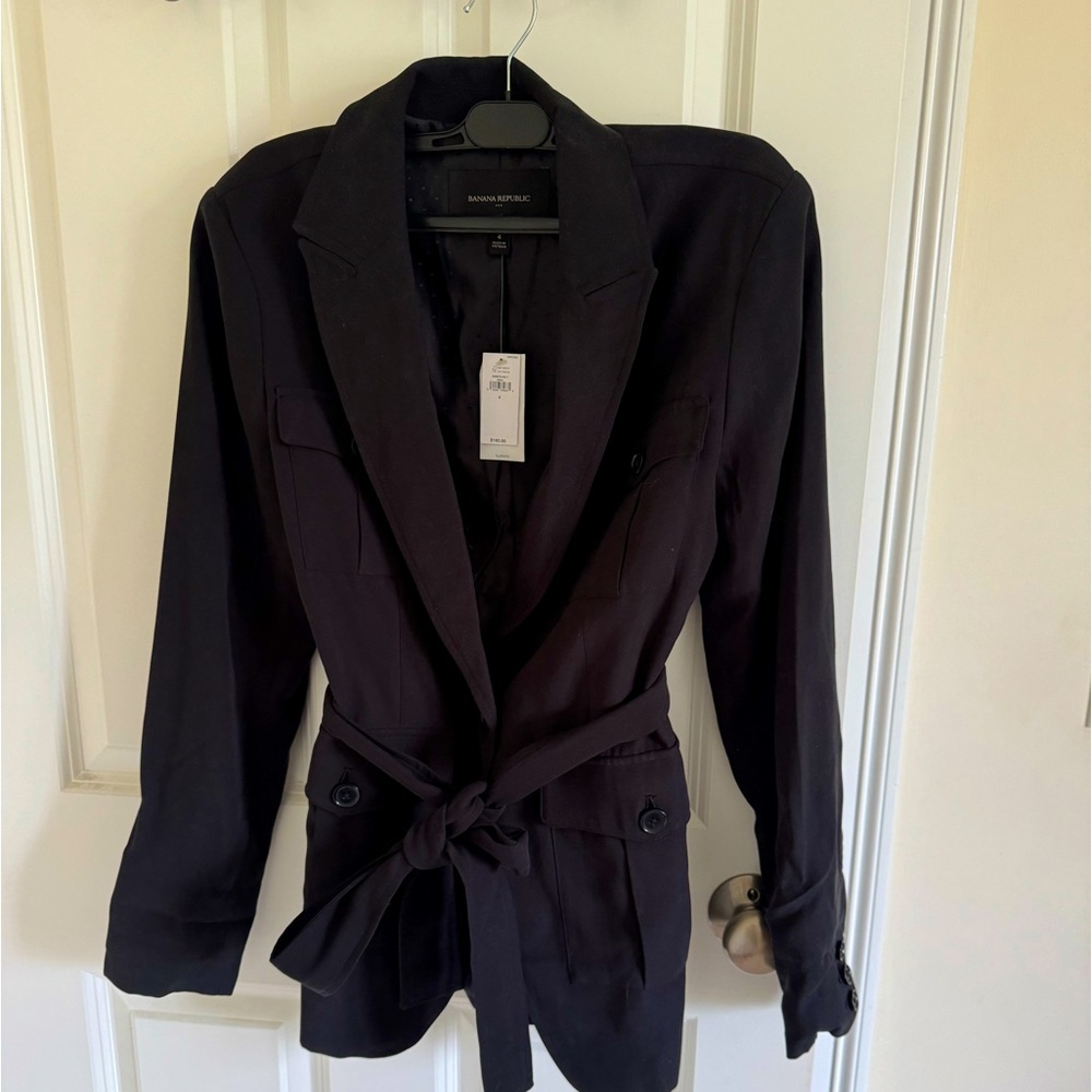 Banana Republic blazer with tie. Brand new with tags